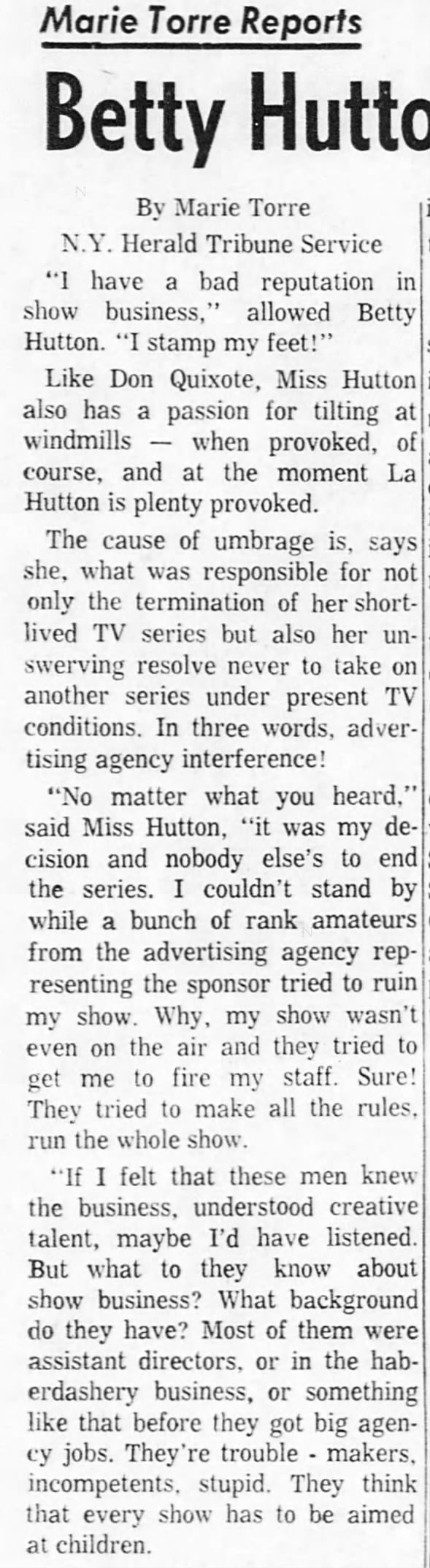 Clipping from The Decatur Herald